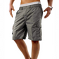 📢 LIMITED TIME 50% OFF! 👖 Men's Cargo Shorts – Elastic Waist, Multi-Pocket & Durable Polyester Fabric 🍁