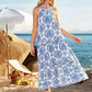 📢📢40% OFF !! ⏰Women's Charming Loose Bold Print Dresses