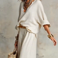 👗 LIMITED-TIME 50% OFF! ✨ Women’s V-Neck 2-Piece Set – Flowy Wide-Leg Pants, Relaxed Chic 🌸