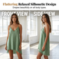 📢📢50% OFF !! ⏰Frayed Edge V-Neck Mini Slip Dress