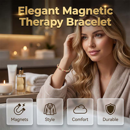 ✨ 50% OFF NOW! 🧲 Fashionable Magnetic Bracelet with Rhinestones – Adjustable fit & therapeutic benefits – Stylish, lightweight – perfect for daily wear or gifting 💎