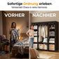 🔥📦 LAST DAY 50% OFF! Portable Non-Woven Fabric Wardrobe – Easy Assembly, Steel Frame, 3 Sizes – Perfect for Bedroom & Dressing Room 🏠✨