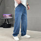 🔥 Pro-Favorite Men's Loose Fit Straight Leg Pants with Classic Pockets – Polyester – Breathable 👖