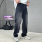 🔥 Pro-Favorite Men's Loose Fit Straight Leg Pants with Classic Pockets – Polyester – Breathable 👖