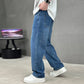 🔥 Pro-Favorite Men's Loose Fit Straight Leg Pants with Classic Pockets – Polyester – Breathable 👖