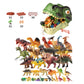 🦖 50% OFF! ✨ Kids Fun & Educational Dinosaur Toy Kit – Lifelike Figures, Tear-Resistant Waterproof Rubber & T-Rex Storage Box – Spark Imagination & Learning for Ages 3-6 🦕