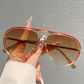 📢📢50% OFF !! ⏰Women's Retro Double-Bridge Sunglasses