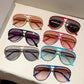 🔥 LIMITED TIME 50% OFF! 🕶️ Women's Retro Double-Bridge Sunglasses – UV400 Protection & Gradient Lenses ✨