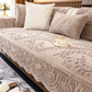 🎉 LIMITED TIME 50% OFF! 🐰 Faux Rabbit Fur Non-Slip Couch Covers – Elegant Embossed Design, Soft Fur & Silicone Anti-Slip Backing ✨