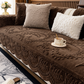 🎉 LIMITED TIME 50% OFF! 🐰 Faux Rabbit Fur Non-Slip Couch Covers – Elegant Embossed Design, Soft Fur & Silicone Anti-Slip Backing ✨