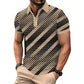⏳ LIMITED TIME 50% OFF! 👔 Men's Geometric Print Collared Shirts – Muscle Fit, Breathable & Fade Resistant ✨