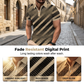 ⏳ LIMITED TIME 50% OFF! 👔 Men's Geometric Print Collared Shirts – Muscle Fit, Breathable & Fade Resistant ✨