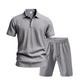🔥 Pro-Favorite Men's Casual Top & Shorts 2-Piece Set – Linen Blend – Breathable ☀️