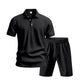🔥 Pro-Favorite Men's Casual Top & Shorts 2-Piece Set – Linen Blend – Breathable ☀️