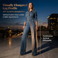 👖 50% OFF NOW! ✨ Women's Chic Denim Set – Asymmetrical Buttons & Tailored Fit – Effortless Modern Style 🧥