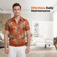 🧥 LIMITED-TIME 50% OFF! 💥 Men's Vintage Floral Print Zip-Up Top – Ultra-Soft, Structured Collar, Versatile ✨