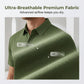 🔥 Pro-Favorite Men's Summer Breathable Collared T-Shirt – High-Quality Blend – Breathable ☀️