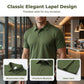 🔥 Pro-Favorite Men's Summer Breathable Collared T-Shirt – High-Quality Blend – Breathable ☀️