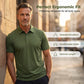 🔥 Pro-Favorite Men's Summer Breathable Collared T-Shirt – High-Quality Blend – Breathable ☀️