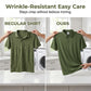 🔥 Pro-Favorite Men's Summer Breathable Collared T-Shirt – High-Quality Blend – Breathable ☀️