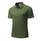 🔥 Pro-Favorite Men's Summer Breathable Collared T-Shirt – High-Quality Blend – Breathable ☀️