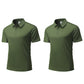 🔥 Pro-Favorite Men's Summer Breathable Collared T-Shirt – High-Quality Blend – Breathable ☀️