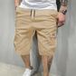 ⏰ PROMO LIMITÉE -50% ! 🩳 Men's Casual Cargo Shorts with Drawstring – Multi-Pocket, Breathable, Knee-Length, 7 Colors, Sizes XS-3XL ☀️