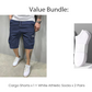 ⏰ PROMO LIMITÉE -50% ! 🩳 Men's Casual Cargo Shorts with Drawstring – Multi-Pocket, Breathable, Knee-Length, 7 Colors, Sizes XS-3XL ☀️