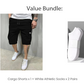 ⏰ PROMO LIMITÉE -50% ! 🩳 Men's Casual Cargo Shorts with Drawstring – Multi-Pocket, Breathable, Knee-Length, 7 Colors, Sizes XS-3XL ☀️