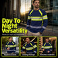 📢 LIMITED TIME 50% OFF! ⏰ Crewneck Color Block Long Sleeve T-Shirt – High-Contrast Stripes & Breathable Polyester 💪