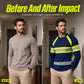 📢 LIMITED TIME 50% OFF! ⏰ Crewneck Color Block Long Sleeve T-Shirt – High-Contrast Stripes & Breathable Polyester 💪