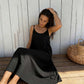 👗✨ FLASH SALE 50% OFF! Women's Casual Loose Fit A-Line Dress – Breathable Blend Fabric, Round Neck Spaghetti Straps, 5 Colors, Sizes S-3XL 🔥