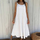 👗✨ FLASH SALE 50% OFF! Women's Casual Loose Fit A-Line Dress – Breathable Blend Fabric, Round Neck Spaghetti Straps, 5 Colors, Sizes S-3XL 🔥