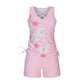 ⏳ LIMITED TIME 50% OFF! 👙 Women's Printed Two-Piece Tankini Set – Flowing Top & Full Coverage Boy Shorts – Quick-Dry Stretch Fabric 🩳✨