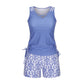 ⏳ LIMITED TIME 50% OFF! 👙 Women's Printed Two-Piece Tankini Set – Flowing Top & Full Coverage Boy Shorts – Quick-Dry Stretch Fabric 🩳✨