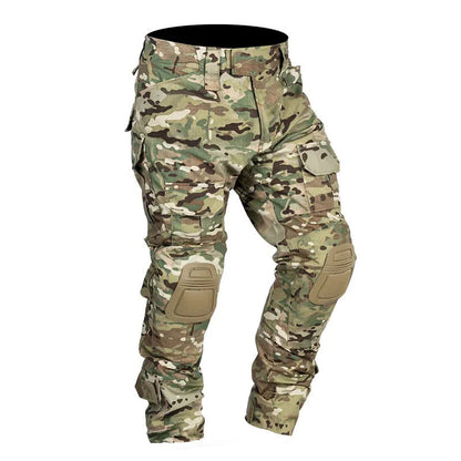 👖 LIMITED TIME 50% OFF! ✨ Men's Tactical Cargo Pants with Knee Pads – Removable Pads, Multi-Pocket & Articulated Knees 🛡️