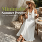 🎉 LIMITED TIME 50% OFF! 👗 Women Off-Shoulder Draped Maxi Dress – Relaxed A-Line Silhouette & Minimalist Elegance 🌸