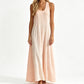 🎉 LIMITED TIME 50% OFF! 👗 Women Off-Shoulder Draped Maxi Dress – Relaxed A-Line Silhouette & Minimalist Elegance 🌸