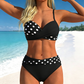 🎉 LIMITED TIME 50% OFF! 👙 Women's Push-Up Two-Piece Bikini Set – Criss-Cross Wrap Design & Premium Stretch Fabric 🌊