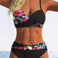🎉 LIMITED TIME 50% OFF! 👙 Women's Push-Up Two-Piece Bikini Set – Criss-Cross Wrap Design & Premium Stretch Fabric 🌊