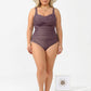🎁 LIMITED TIME 50% OFF! 💥 Women's Classic Plus-Size One-Piece Swimsuit – Ruffled Tummy Control & Scalloped Neckline 👙