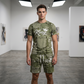 🎉 LIMITED TIME 50% OFF! 👕 Men's Casual Faux Denim Print T-Shirt Shorts Set – 33K+ Sold! 3D Digital Print & All-Day Comfort 🧢