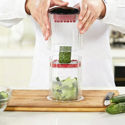 🎉 2026 Sale — Over 34,000 Sold! 🥕 Multi-Functional Veggie Chopper – Safe Quick Prep – Dual Interchangeable Blades & Premium 420 Stainless Steel 🍳