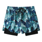 🌊 LIMITED TIME 50% OFF! 🩳 Men's Double-Layer Quick-Dry Swim Trunks – Secure Inner Liner & Zippered Side Pockets ☀️