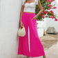 🎉 LIMITED TIME 50% OFF! 👖 Women's Casual Wide Leg Pants – Milk Silk Fabric & Elastic High Waist 🌸