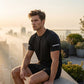 🔥 HOT SALE – 50% DE RÉDUCTION ! 💪 T-Shirt d’Entraînement Respirant pour Homme – Tissu Extensible Anti-Sueur, Séchage Rapide & Réfléchissant – Idéal pour le Gym, la Course et les Sports en Plein Air 👕✨🏃
