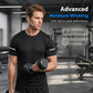 🔥 HOT SALE – 50% DE RÉDUCTION ! 💪 T-Shirt d’Entraînement Respirant pour Homme – Tissu Extensible Anti-Sueur, Séchage Rapide & Réfléchissant – Idéal pour le Gym, la Course et les Sports en Plein Air 👕✨🏃