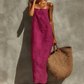 🎉 LIMITED TIME 50% OFF! 👗 Women's Casual Solid Color Slip Dress – Lightweight Cotton Blend & Flowing Maxi Length 🌸