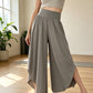 🎉 LIMITED TIME 50% OFF! 👖 Women's Lightweight Flowy Wide Leg Pants – High-Waisted Elastic Band & Breathable Comfort 🌸