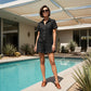🌸 LIMITED TIME 50% OFF! 👗 Women's Short Sleeve Button Up Romper with Pockets – Breathable Fabric & Ruffled Hem Design ✨